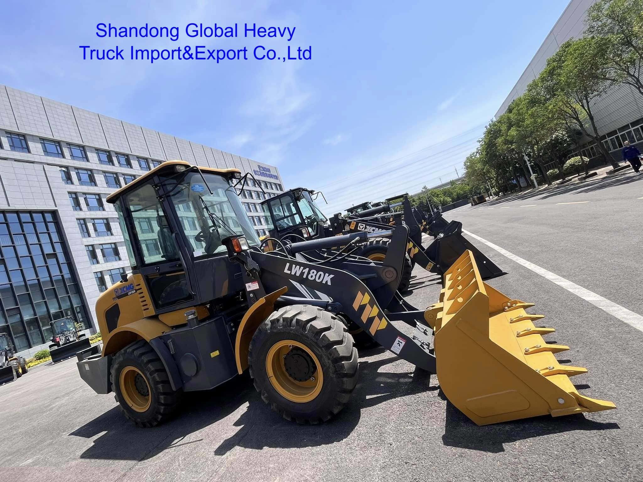 Ładowarka kołowa XCMG LW180K 1,8 tony do budowy dróg i górnictwa