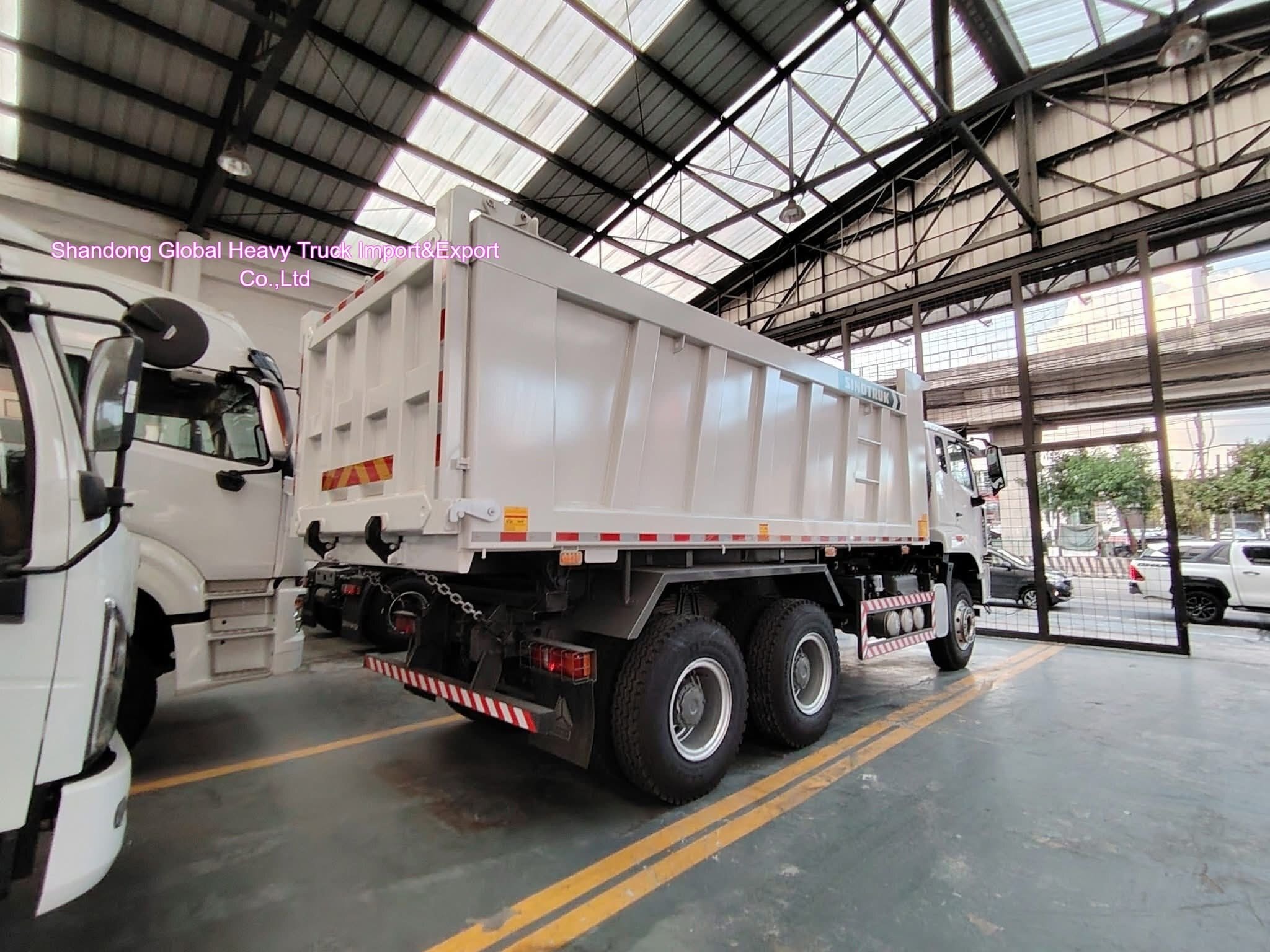 371HP HOWO NX 6X4 Dump Truck z pojemnością 18-25m3