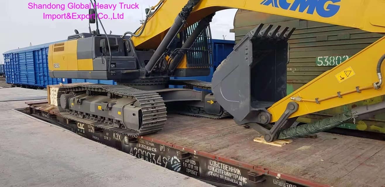 Ekskawator hydrauliczny o masie 33,5 tony marki XCMG z silnikiem o wysokiej wydajności do zastosowań ciężkich