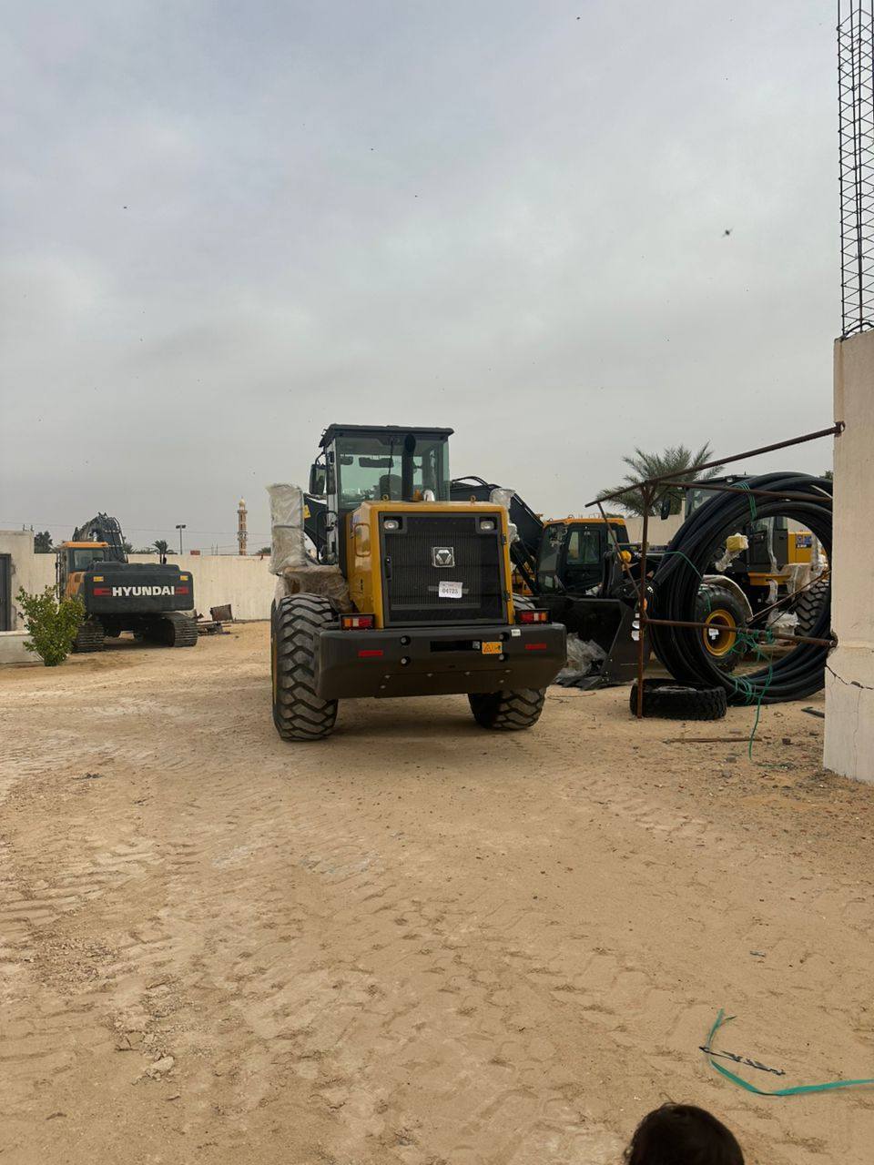 Ładowarka kołowa XCMG ZL50GN 5 Ton z łyżką do skał 3,0 m3 i mocą znamionową 162 kW do budownictwa