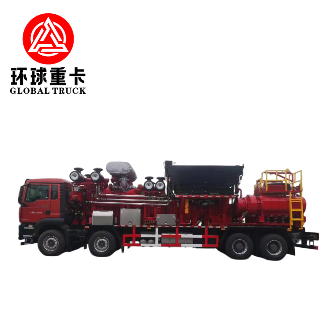 2800HP Oilfield Fracturing Unit Truck with High-Pressure Plunger Pump and 8×6 Drive Configuration for Oil Drilling