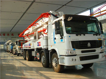 Sinotruk Howo 8x4 Pompa do betonu Euro 2 z rozstawem osi 5000 mm